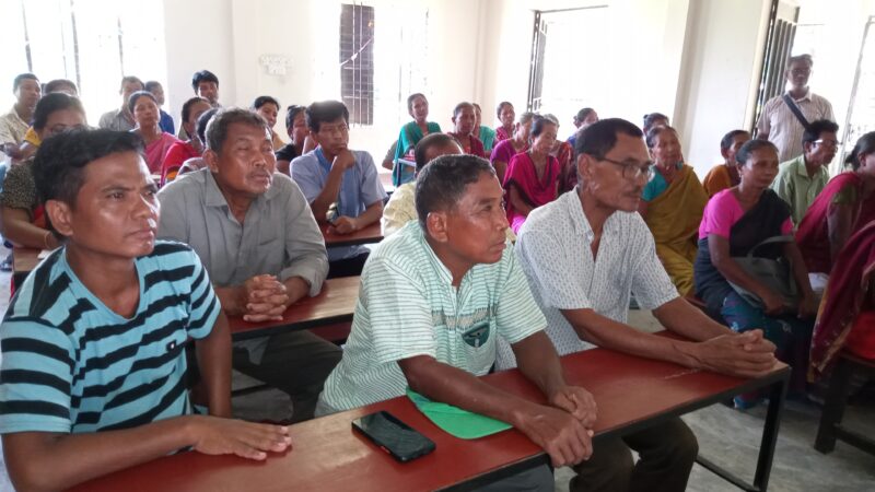 কারিতাস ময়মনসিংহ অঞ্চলে আদিবাসী জনগণের ভূমির সমস্যা  সমাধানে ভ্রাম্যমান ভূমি সেবা কেন্দ্র